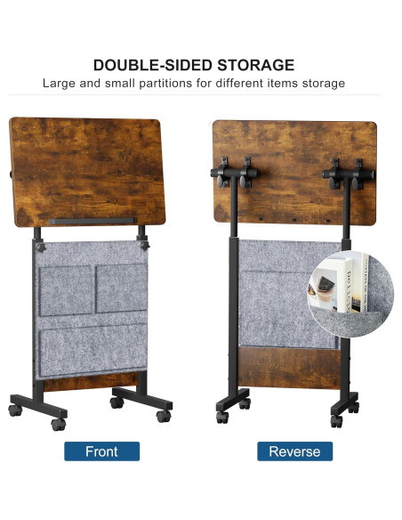 Escritorio de pie ajustable KOUPA DESK-B-01 40.6x60.9cm