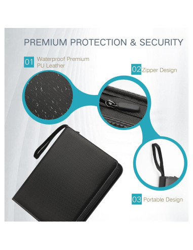 Carpeta de Cartas Coleccionables MOSLA 720 Bolsillos Doble Cara