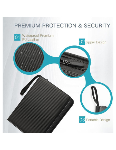 Carpeta de Cartas Coleccionables MOSLA 720 Bolsillos Doble Cara Carpeta de Cartas Coleccionables MOSLA 720 Bolsillos Doble Cara