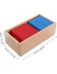 Tablero de Alfabeto Montessori de Madera 22x11.5cm para Niños 2