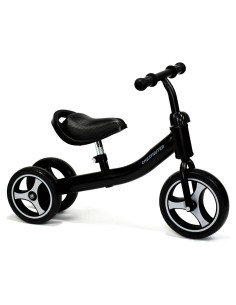 Bicicleta de Equilibrio CHESTNUTER para Bebés 1-3 Años Negra