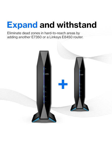 Router Wi-Fi 6 Linksys E7350 Doble Banda 1.8 Gbps 139 m