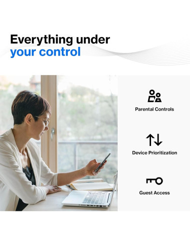 Router Wi-Fi 6 Linksys E7350 Doble Banda 1.8 Gbps 139 m