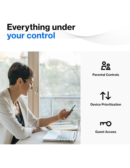 Router Wi-Fi 6 Linksys E7350 Doble Banda 1.8 Gbps 139 m