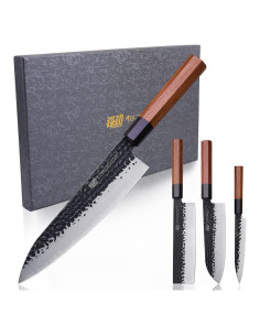 Juego de cuchillos de cocina FINDKING Dynasty 4PCS acero al carbono