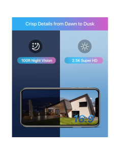 Sistema de Cámara de Seguridad ZOSI 5MP 8CH PoE con Audio 2