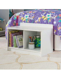Banco de Almacenamiento ClosetMaid KidSpace 2 Cubos Blanco 2
