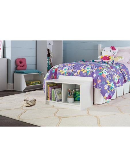 Banco de Almacenamiento ClosetMaid KidSpace 2 Cubos Blanco
