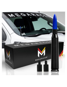 Antena corta Mega Racer para Chevrolet Silverado 1999-2025 - 5.5"