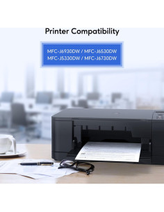 Cartucho de tinta JETSIR LC3019XXL compatible para Brother 2