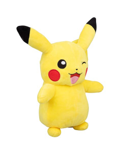Peluche Grande Pikachu Sonriente 30 cm - Licencia Oficial Pokémon 2