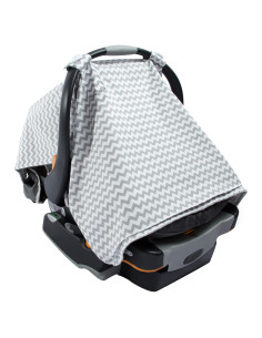 Funda de Asiento de Coche y Manta de Lactancia OxGord 2-en-1