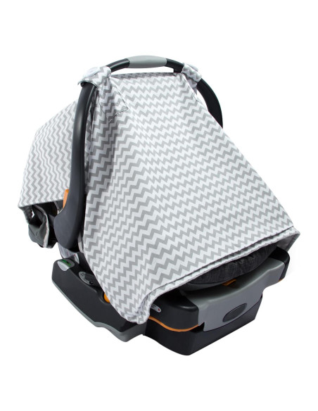 Funda de Asiento de Coche y Manta de Lactancia OxGord 2-en-1