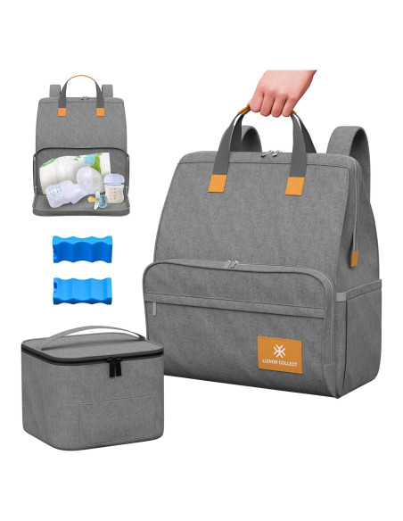 Mochila Bolsa Extractor de Leche LIZNOR COLLECT con Enfriador