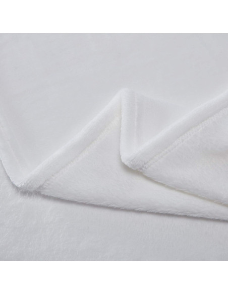 Manta de Flannel SUEÑO ZONA 76x102 cm Suave y Reversible