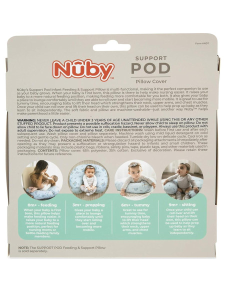Funda de Almohada Soporte Nuby Dr. Talbot's Tropical 65% Poliester