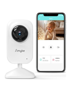 Cámara para Bebé BME28 con Visión Nocturna y App