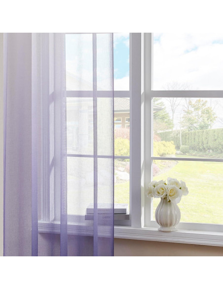 Cortinas Opacas NatureTalk 2 Paneles 52x108 Púrpura Grisáceo Cortinas Opacas NatureTalk 2 Paneles 52x108 Púrpura Grisáceo