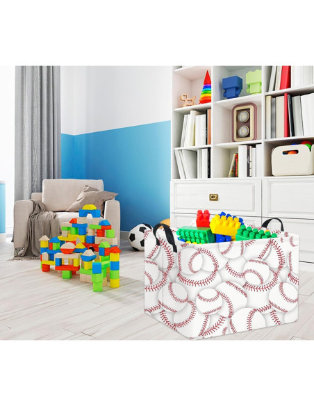 Cesta de Almacenamiento TIBAOLOVER 50x40 cm para Niños