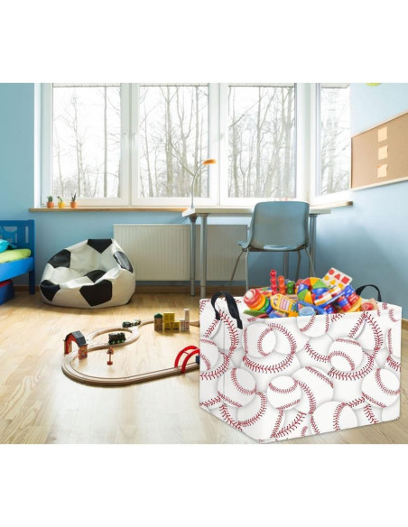 Cesta de Almacenamiento TIBAOLOVER 50x40 cm para Niños