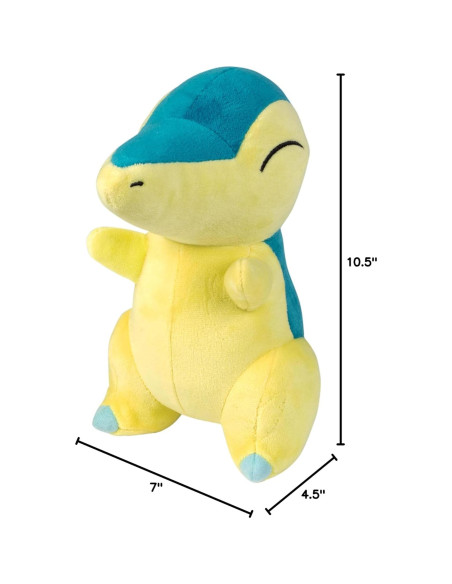 Peluche Cyndaquil Pokémon 20 cm - Licencia Oficial Jazwares