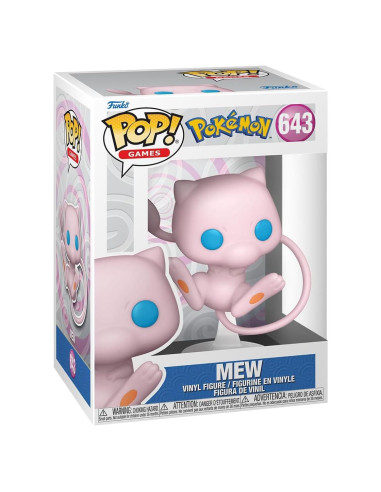 Funko Pop! Pokemon Mew Figura de Vinilo 10 cm Coleccionable
