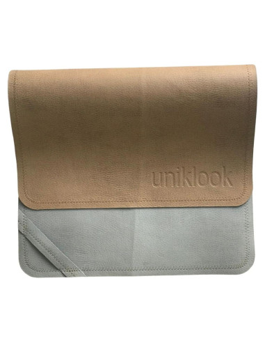 Alfombrilla Cambiadora Portátil Uniklook 35.6x55.9cm Cuero Vegano