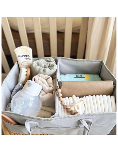 Alfombrilla Cambiadora Portátil Uniklook 35.6x55.9cm Cuero Vegano