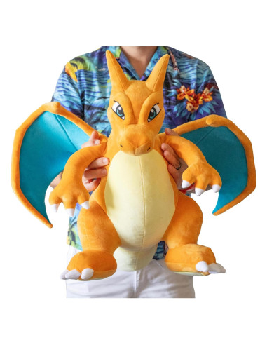 Peluche Jumbo Charizard 61 cm - Licencia Oficial Pokémon