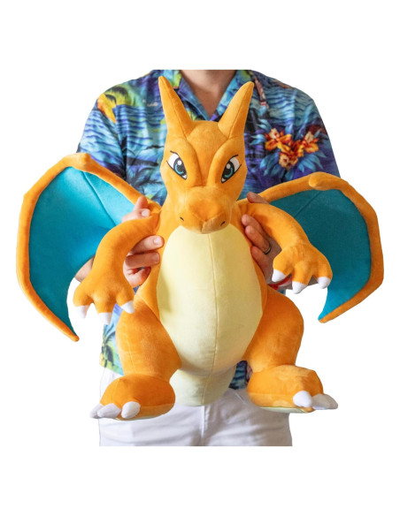Peluche Jumbo Charizard 61 cm - Licencia Oficial Pokémon