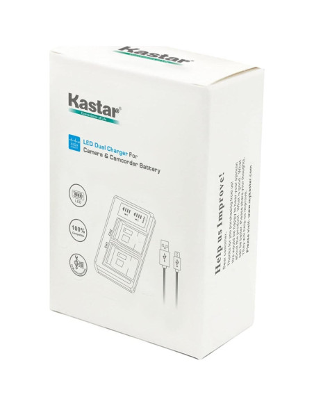 Batería y Cargador USB Kastar LB-070 para Kodak Pixpro