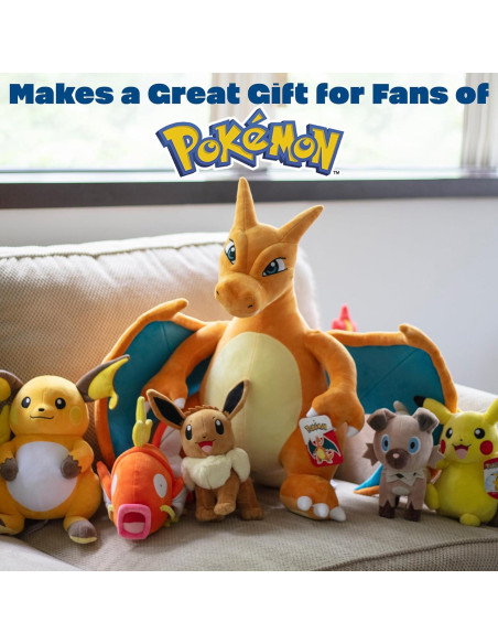 Peluche Jumbo Charizard 61 cm - Licencia Oficial Pokémon