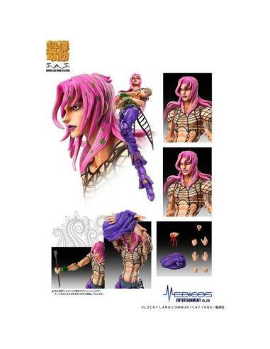 Figura de Acción Medicos JoJo's Bizarre Adventure Diavolo 15.24 cm