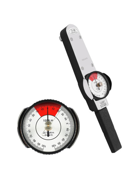 Llave de Torque Dial Pinkelin 0-100 N.m con Caja