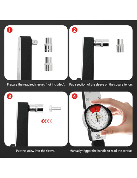 Llave de Torque Dial Pinkelin 0-100 N.m con Caja