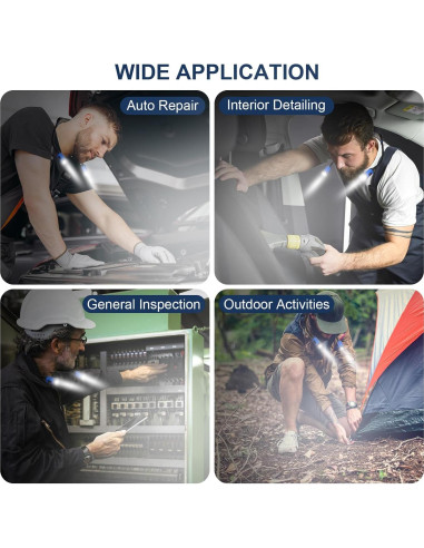 Luz de Trabajo de Cuello Recargable NextLED NT-6633 IPX4 2000mAh