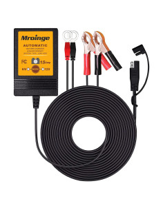 Cargador de Batería Mroinge MBC015 6V/12V 1.5A Automático