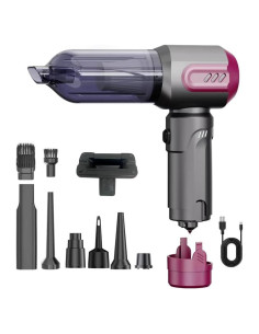 Aspiradora de Coche Portátil Genérico 4 en 1 16000Pa 100W