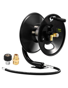 Carrete de Manguera de Lavadora a Presión M MINGLE 30.48m