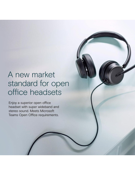 Auricular USB-C EPOS Impact 860T Doble Cara con Micrófono