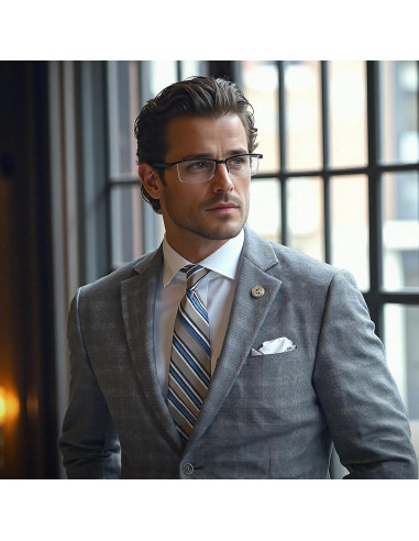 Gafas de Lectura para Hombres con Protección Luz Azul 0.5x