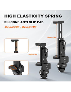 Soporte de trípode portátil COMAN EX390 para teléfono 360 2