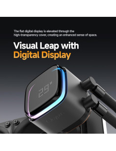 Enfriador Líquido AIO Ocypus Iota L24 240MM Negro ARGB 2