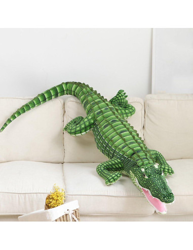 Juguete de Peluche Cocodrilo MMTTAO 100x35x15 cm Suave