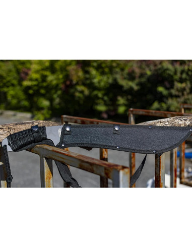 Machete Jungle Master JM-031B 53.34 cm Acero Inoxidable Negro