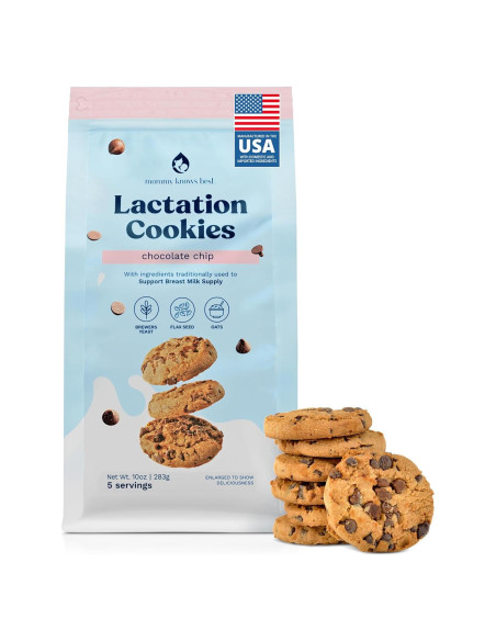 Galletas de Lactancia Mommy Knows Best - Chispas de Chocolate - 283.5g