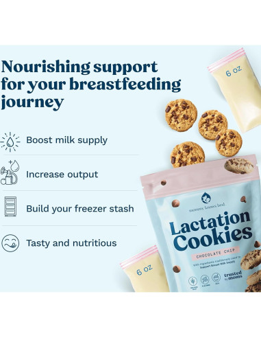 Galletas de Lactancia Mommy Knows Best - Chispas de Chocolate - 283.5g