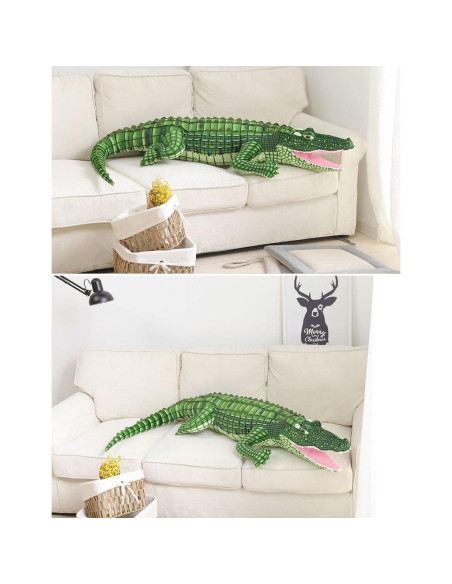 Juguete de Peluche Cocodrilo MMTTAO 100x35x15 cm Suave