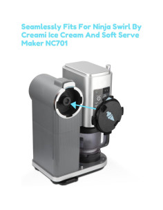 Tapa Sello a Prueba de Polvo Tiga para Ninja NC701 - PETG 2