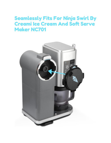 Tapa Sello a Prueba de Polvo Tiga para Ninja NC701 - PETG